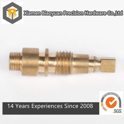 Messing/Kupfer CNC-Präzisionsmechanische Maschinenteil für die individuelle Metallgravierung