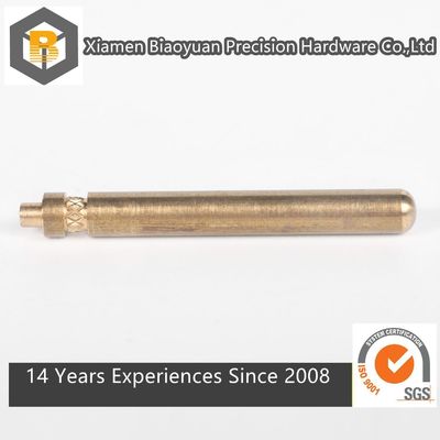 Messing/Kupfer CNC-Präzisionsmechanische Maschinenteil für die individuelle Metallgravierung