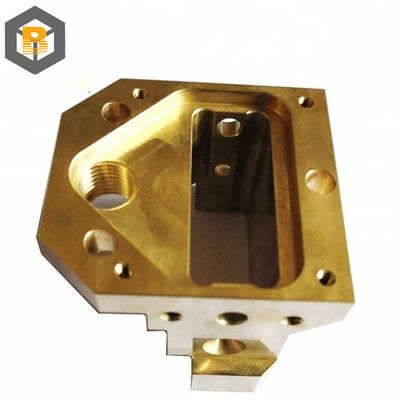 Anpassung nach 2D/3D/Zeichnung CNC-bearbeitete Messingdrehmaschine