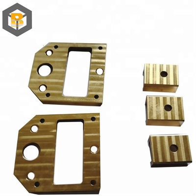 Anpassung nach 2D/3D/Zeichnung CNC-bearbeitete Messingdrehmaschine