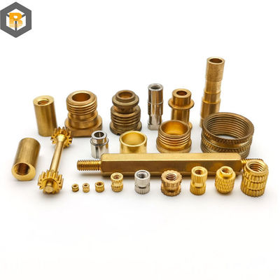 CNC-Teile aus Messing für Präzisionstechnik und 2D/3D-/Zeichnungsbedarf