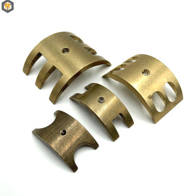 2D/3D/Zeichnungs-Brass-Teile, CNC-Fräsen durch Metallschmiedmaschinen mit Polieren