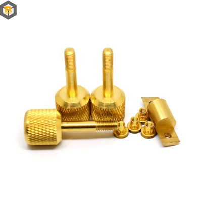 Hochpräzisions-Schraube aus Custom Alloy Pin Knurled Nut für CNC-Drehmaschinen-Fräsendeile