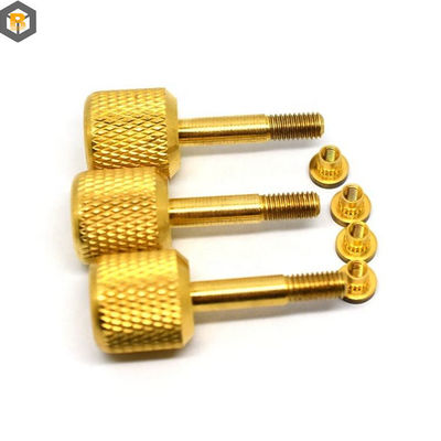 Hochpräzisions-Schraube aus Custom Alloy Pin Knurled Nut für CNC-Drehmaschinen-Fräsendeile