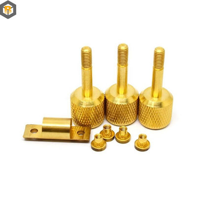 Hochpräzisions-Schraube aus Custom Alloy Pin Knurled Nut für CNC-Drehmaschinen-Fräsendeile