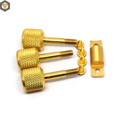 Hochpräzisions-Schraube aus Custom Alloy Pin Knurled Nut für CNC-Drehmaschinen-Fräsendeile