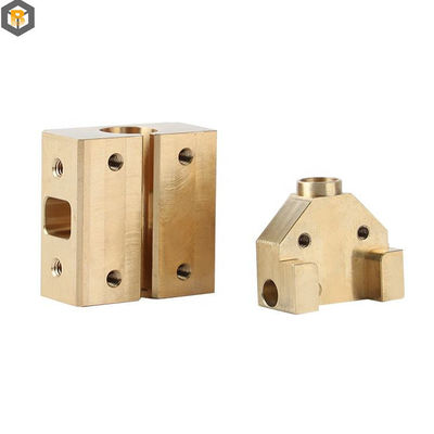 CNC-Maschinenteil aus Kupferlegierung nach Maßgabe von 2D/3D/Zeichnung für das Präzisionsgusswerk