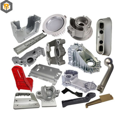 Individuelle Aluminiumteile Druckguss ADC12 Ersatzteil Oberflächenvorbereitung Polieren