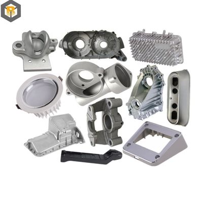 Individuelle Aluminiumteile Druckguss ADC12 Ersatzteil Oberflächenvorbereitung Polieren