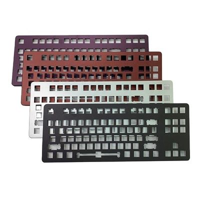Custom by 2D/3D/drawing Messing Aluminium Mechanische Tastatur CNC Präzisionsbearbeitung