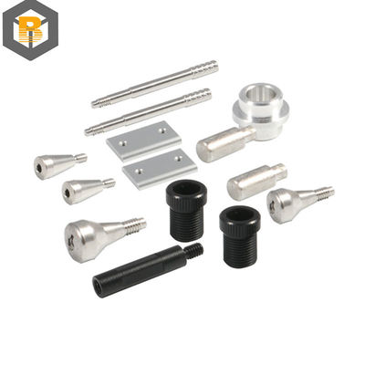 2D/3D/Zeichnung Kundensatz CNC-Drehwerk Anodisiertes Aluminium Mechanische Teile Bearbeitung Service