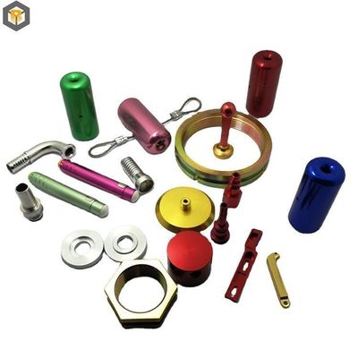 Edelstahlbearbeitungsteile CNC-bearbeitetes Anodisiertes Aluminium für langlebige Legierungen