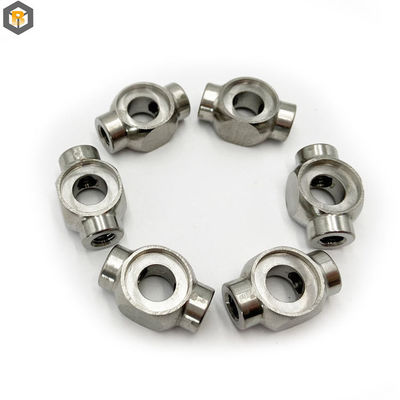 Nach Maßgabe von 2D/3D/Zeichnung Professionelle CNC Edelstahlbearbeitung Aluminium Ersatzteil