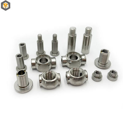 Nach Maßgabe von 2D/3D/Zeichnung Professionelle CNC Edelstahlbearbeitung Aluminium Ersatzteil