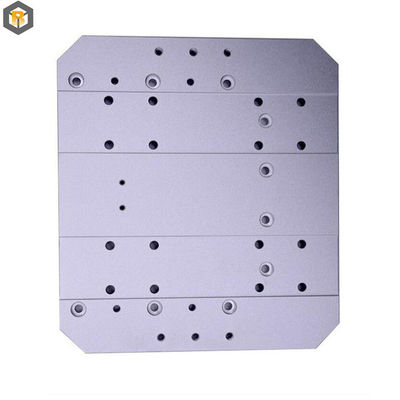 Edelstahl-Fräsendeile Legierung CNC-bearbeitetes anodiertes Teil nach 2D/3D/Zeichnung