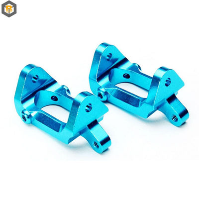 Custom 2D/3D/Drawing CNC Bearbeitung Aluminium 6061 7075 Ersatzteil mit schwarzem Anodisiert