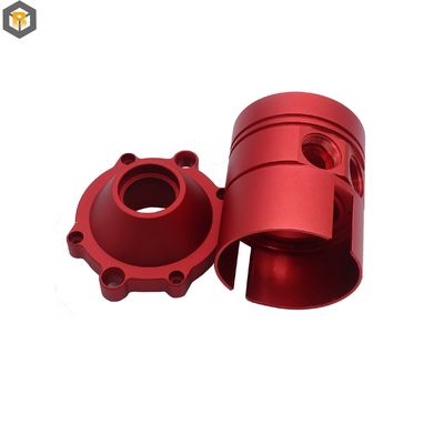 Custom 2D/3D/Drawing CNC Bearbeitung Aluminium 6061 7075 Ersatzteil mit schwarzem Anodisiert