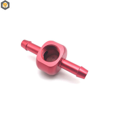 Maschine zum Schneiden von Metalllegierungen CNC-Bearbeitungservice Anodisiertes Aluminium-Ersatzteil