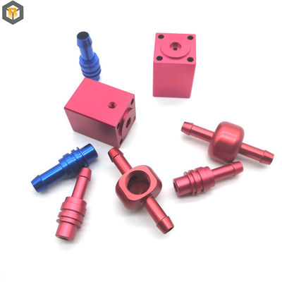 Maschine zum Schneiden von Metalllegierungen CNC-Bearbeitungservice Anodisiertes Aluminium-Ersatzteil