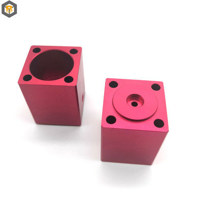 Maschine zum Schneiden von Metalllegierungen CNC-Bearbeitungservice Anodisiertes Aluminium-Ersatzteil
