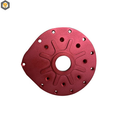 angepasste Aluminiumteile für Metallbeschichtungsmaschinen durch 2D/3D-/Zeichnungs-CNC-Drehverfahren