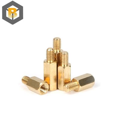 Dauerhafte M1.5 M3 M5 M6 Abstandshalter Hex-Standoffs Maschinenteil individuell nach 2D/3D/Zeichnung