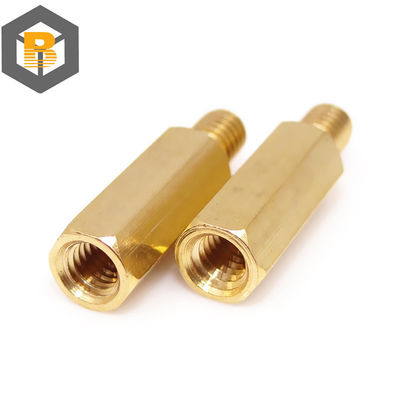 Hex Messing Männlich Weiblich Standoff Board Stud Metrische Sechseckengliederte Säule PCB-Mutterplatte Abstandsschrauber Schraube M2m2.5m3 M4 M5*2-80mm Maßgeschneidert nach 2D/3D/Zeichnung