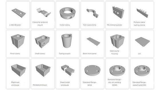 High-Precision Custom 2D Aluminium Teile CNC Metall Drehmaschine Messing CNC Drehmaschine Teil