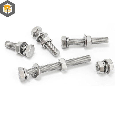 Nach Maßgabe von 2D/3D/Zeichnung Super Legierung Stahl 25cr/2mova/B16 Hex Head Bolt Maschine Teil