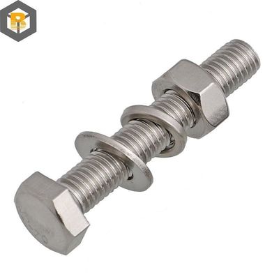 Nach Maßgabe von 2D/3D/Zeichnung Super Legierung Stahl 25cr/2mova/B16 Hex Head Bolt Maschine Teil