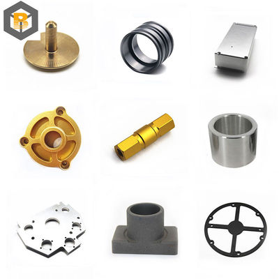 Anpassungen nach 2D/3D/Zeichnung Drehmaschine Teil für CNC-bearbeitete Aluminiumgussteile