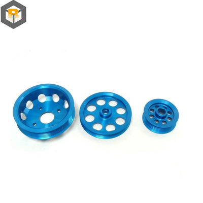 Anodisierte Aluminiumteile für Metallbearbeitungsanlagen