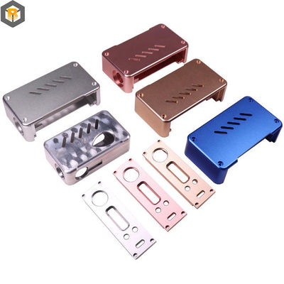 High-Precision 7075 Anodisierte Aluminiumbearbeitete Teile für kundenspezifische Motorrad-Ersatzteile