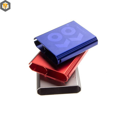 Anpassung nach 2D/3D/Zeichnung ODM Anodisierende Aluminiumbearbeitende Teile für leichtere CNC-Fräsen