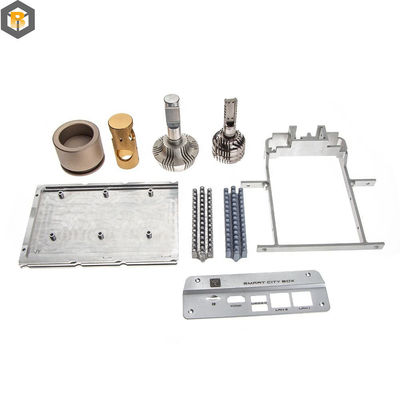 Anpassung nach 2D/3D/Zeichnung ODM Anodisierende Aluminiumbearbeitende Teile für leichtere CNC-Fräsen