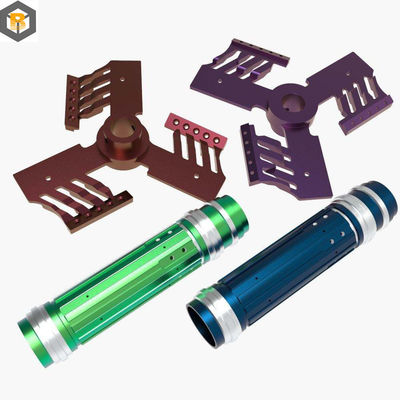 Aluminium CNC-Fräsen Ersatzteil Taschenlampe Lichtschwertdeckel für Metallbeschichtungsmaschinen