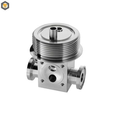 OEM/ODM Custom durch 2D Edelstahl Aluminium Dreh 5 Achsen CNC-Bearbeitung Maschine Teil