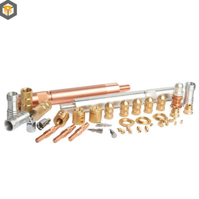Maschinen für das Zeichnen von Metalllegierungen CNC-Bearbeitung von anodisierten Aluminiumteilen