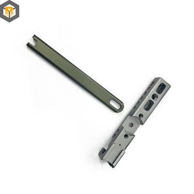 CNC-Fräsendeile aus Edelstahl, nach Maßgabe von 2D-Aluminiumlegierung Kupfer CNC-Ersatzteile