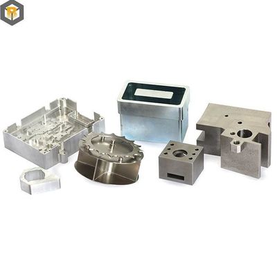 3 5 Achsen Mikro-CNC-Bearbeitung von anodierten Frästeilen in Legierungsmaterial