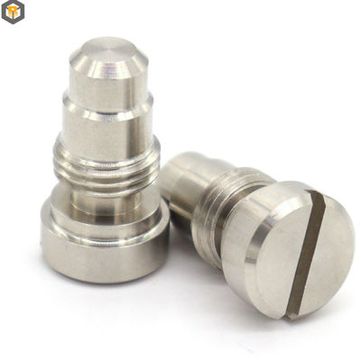CNC-Drehteile für Edelstahl/Brass/Aluminium nach Maß nach 2D/3D/Zeichnung