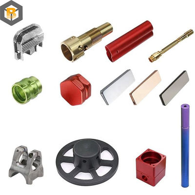 Metallguss M Anodisierte Teile aus hochpräzisen Aluminiumbestücken CNC-Werkzeuge Ersatzteile