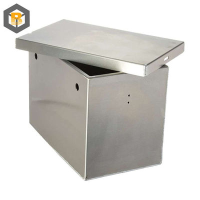 Edelstahl Batteriebox Metallverarbeitungsmaschine Teil nach 2D / 3D / Zeichnung angepasst