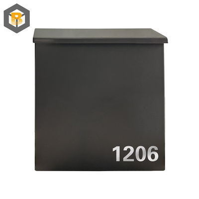 Dekorative Aluminium Postfach Wandmontierte Schwere Postfach nach 2D/3D/Zeichnung