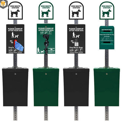 Anpassung von Edelstahl-Haustier Abfallstation Post Hund Poop Tasche Dispenser Station Metallverarbeitung Maschine Teil
