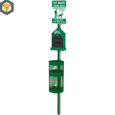 Anpassung von Edelstahl-Haustier Abfallstation Post Hund Poop Tasche Dispenser Station Metallverarbeitung Maschine Teil