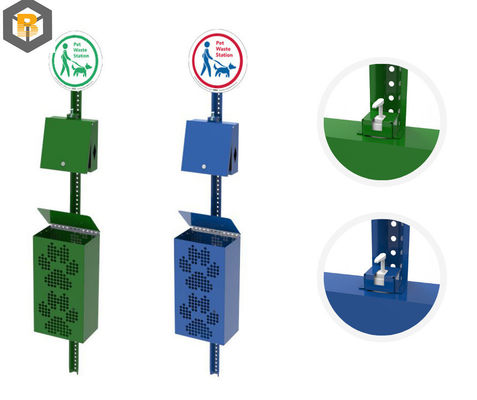Anpassung von Edelstahl-Haustier Abfallstation Post Hund Poop Tasche Dispenser Station Metallverarbeitung Maschine Teil