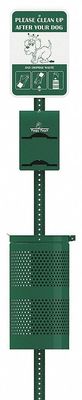 Anpassung von Edelstahl-Haustier Abfallstation Post Hund Poop Tasche Dispenser Station Metallverarbeitung Maschine Teil