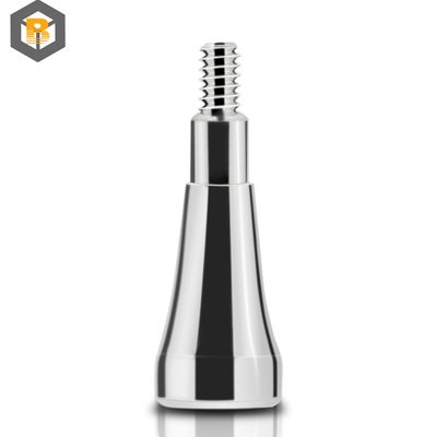 Rein-Titanium-Zahnimplantat Knochenhöhe-Festung CE/ISO13485 S.L.a Oberfläche angepasst