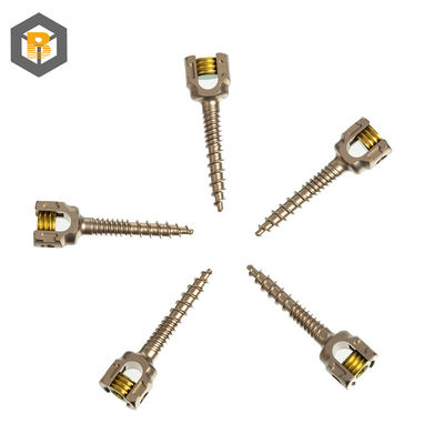 5.5mm Doppelgeschraubtes Schraubfestsetzungssystem für den Rückenbein, angepasst nach 2D/3D/Zeichnung